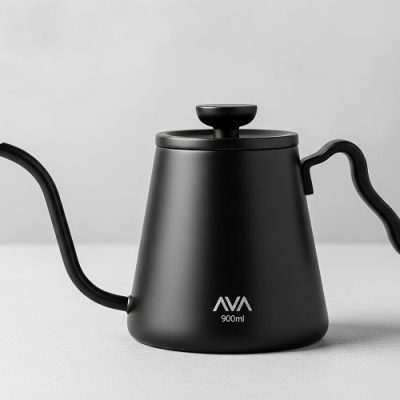 AVA 咖啡壺 (400ml / 黑)
