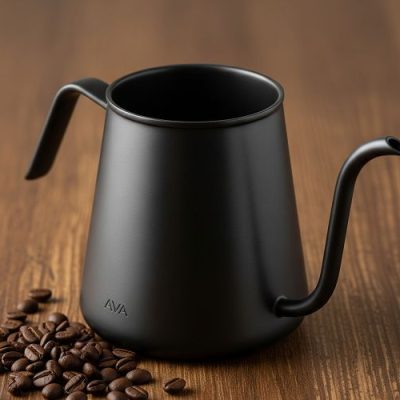 AVA 丹麥手沖細嘴咖啡壺 (350ml / 黑)