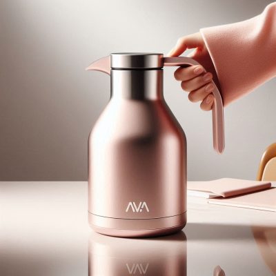 AVA 鎖實保溫壺 (1900ml / 棕色)