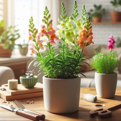 金魚草盆栽（Snapdragon / Antirrhinum）