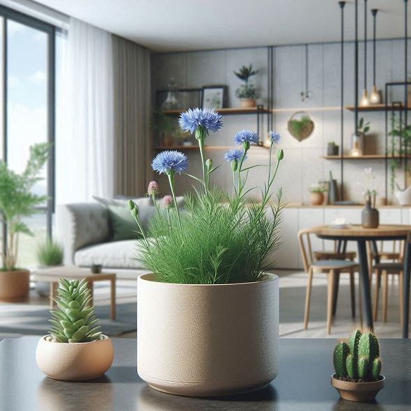 矢車菊（Cornflower / Centaurea cyanus）