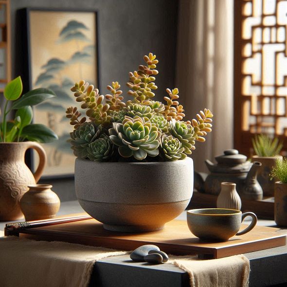 虹之玉（Sedum rubrotinctum）