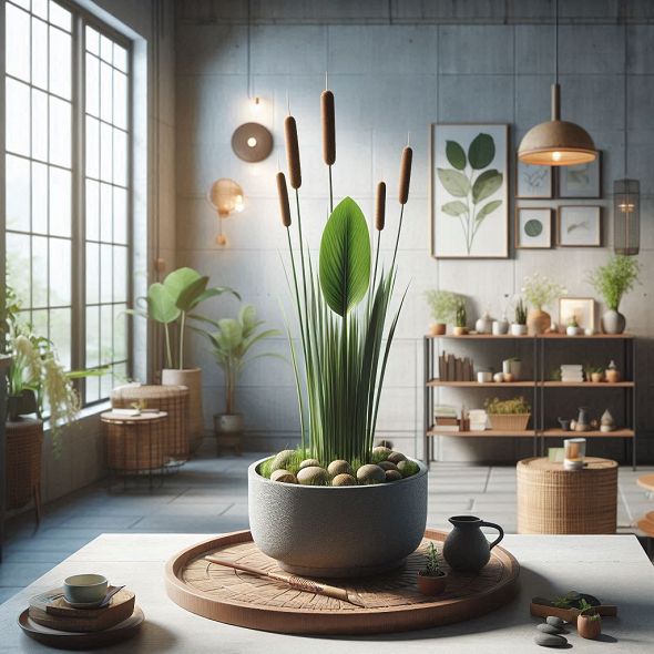 香蒲（Typha / Cattail）