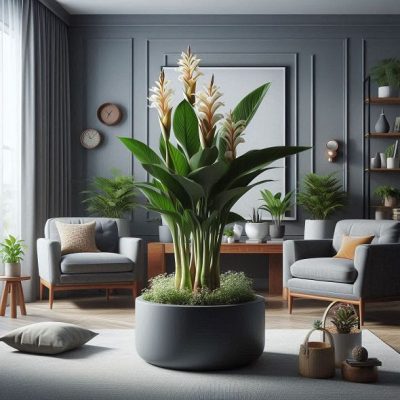 野薑花（Hedychium coronarium）