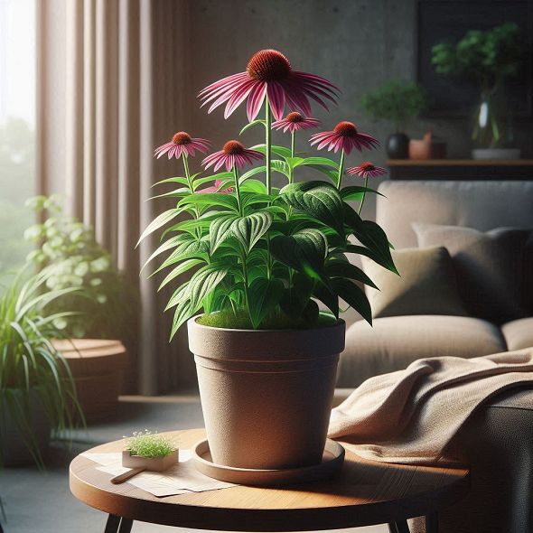 紫錐花（Echinacea purpurea）